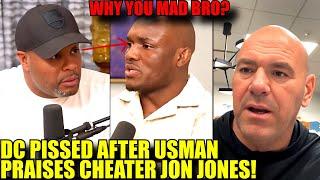 Annoyed Daniel Cormier almost ended interview with Kamaru after remark on Jon Jones,Dana White,UFC