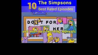 10 Best Rated Simpson Episodes from IMDB