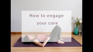 How to engage your core