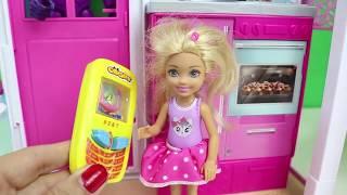 Barbie'nin Yeni Evi Chelsea Barbie Oyuncak Ev Barbie Türkçe Çizgi Filmleri