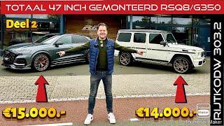 Motorschade GLE 63S | Onze bedrijfsbuffel de G-klasse upgraden met 23" Forged | 24 inch op onze RSQ8