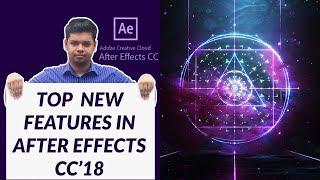 Top 7 New Features In After Effects CC 2018 [Bangla]