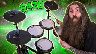 This Electronic Drum Kit is $420