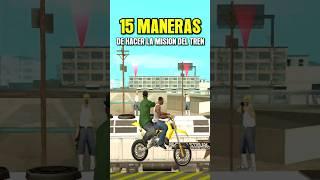 15 Maneras de HACER la MISION del Tren en Gta San Andreas