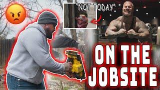 NOT ON STAX'S JOBSITE! | How to be Professional!
