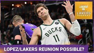 Brook Lopez or Steven Adams CENTER OPTIONS FOR LAKERS? Plus, Managing LeBron's Minutes.