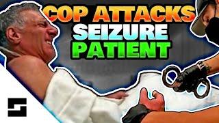 Cop Tases and Arrests SEIZURE PATIENT