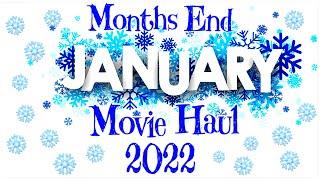 Months End: January Movie Haul 2022 #videogamemoviedome #4k #bluray #gumby #movieedge
