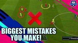 BIGGEST MISTAKES PLAYERS MAKE in FIFA 19! THESE SECRET TIPS WILL TAKE YOUR SKILLS TO THE NEXT LEVEL