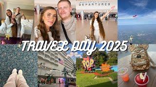 TRAVEL DAY️ MAN TO MCO | WALT DISNEY WORLD | POP CENTURY | VIRGIN ATLANTIC & RADDISON BLU STAY