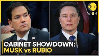 Trump Cabinet Row: Rubio Clashes With Elon Musk Over USAID Heated Cabinet Showdown | WION