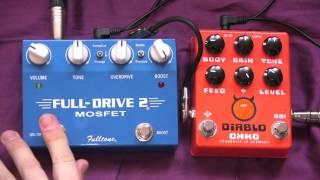 Fulltone Fulldrive 2 Vs Okko Diablo Gain Plus Overdrive Pedal Shootout