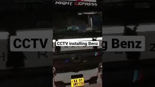 CCTV installing BharatBenz