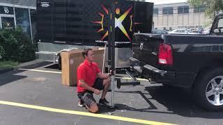 Mobile Fitness Equipment - Portable Gym - HitchFit Setup Video - 3 of 4