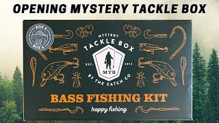 Opening Mystery Tackle Box By The Catch Co