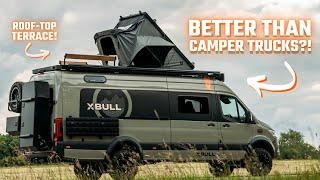 This Off Road Camper Van Has a TERRACE! – Unbelievable! 