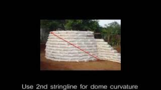 Building an Earthbag Dome