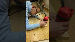 Building a River Table Top on a Rainy Day #asmr #woodworking