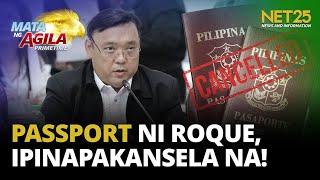 DOJ humiling sa korte na kanselahin ang passport ni Roque