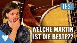 Welche Martin Gitarre ist die beste??! | 4 Gitarren im Test?