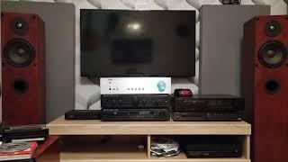 System Fidelity SA 300SE in LM3886, Cambridge Audio D300SE in opa muses 8920, Seas DIY