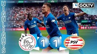 Ajax 1 - 1 (2 - 3) PSV Eindhoven | GOLES | KNVB Cup | Final