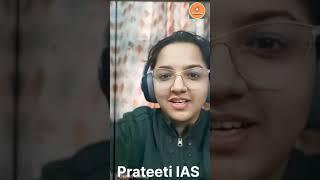 IAS officer | Deepti Rohilla | UPSC Aspirant | Best Motivational Videos | Short Video | Prateeti IAS