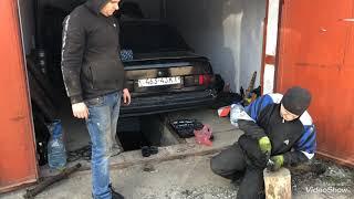 Замена подвесного подшипника карданного вала на на Ford Sierra