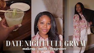 DATE NIGHT GRWM! FULL MAKEUP + OUTFIT + FRAGRANCE