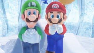 Mario's Balloon World in Super Luigi Odyssey | Snow Kingdom