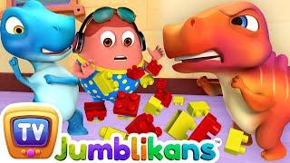 Feeling Angry Song with Jumblikans Dinosaurs - ChuChuTV Toddler Learning Videos