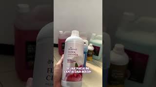 Lantai bersih, Keluarga sehat pakai pembersih lantai dari @aviamed 