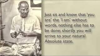 Nisargadatta Maharaj - "I am" - A Guided Meditation