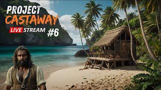 UNSER FLOSS muss eine EINSATZZENTRALE werden ! PROJECT CASTAWAY [6] Live German 