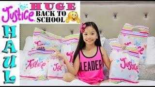 Justice Back to School Haul! 2016