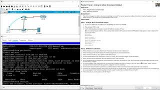 17.5.9 Packet Tracer - Interpret show Command Output