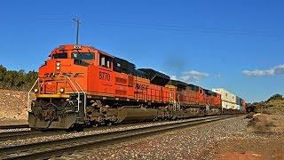 Flagstaff, AZ - BNSF trains on the Seligman Subdivision