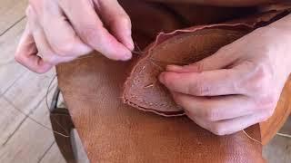 Sofia Berg makes a medieval shoe