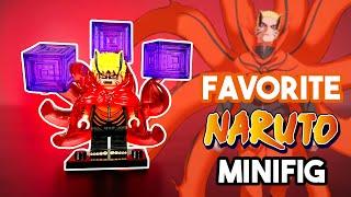 My FAVORITE  Naruto / Boruto Minifig | Baryon Mode | Custom LEGO #shorts