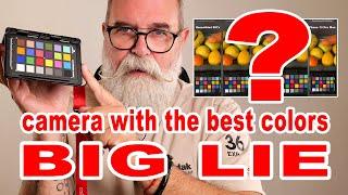 Which camera has the most accurate colours? The BIG LIE! - IN ENGLISH