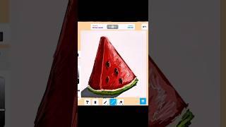 Watermelon #speeddraw #drawing #digitalart #games #gaming #robloxgames #art #artist #roblox