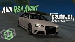 SeeMTA V3 - AUDI RS4 AVANT SPEEDTEST