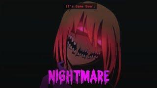 [Glitchtale AMV] Nightmare (Black Beast)