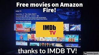 IMDB TV on Amazon Fire and Firestick! Free movies and tv!