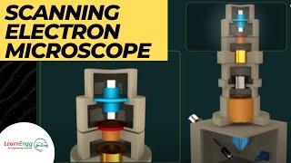 How Scanning Electron Microscope works? | Engineering Videos | Animation #LearnEngg #Microscope