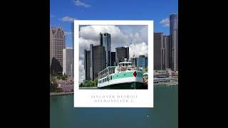 Experience the best of Detroit's rich history and stunning skyline.#downtowndetroit