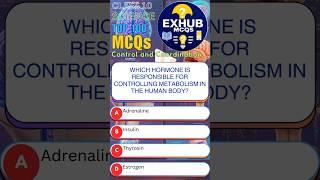 Control and Coordination Class10 Science Biology #exhub #exhubmcqs #class10mcq #sciencequiz #examhub