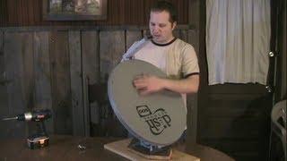 How to build a Parabolic Solar Cooker using a Satellite Dish