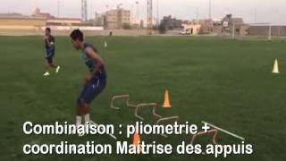 coordination +pliometrie +maitirse des appuis+coordination force +frequence gestuelle