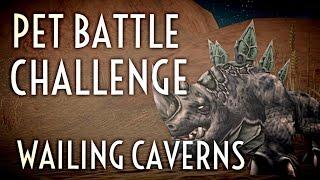 WoW Guide - Pet Battle Challenge Dungeon - Wailing Caverns - 7.2